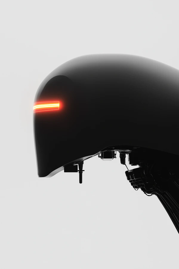 Futuristic Robotic Head