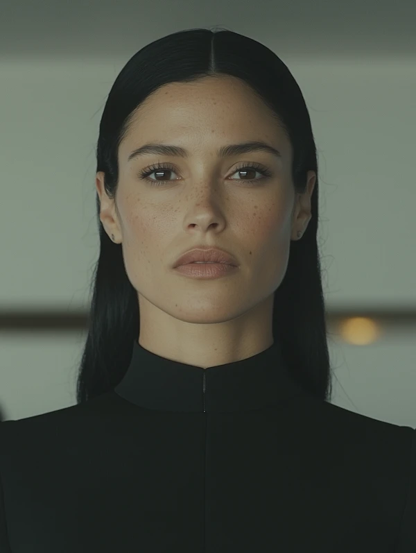 Portrait of a Woman with Elegance