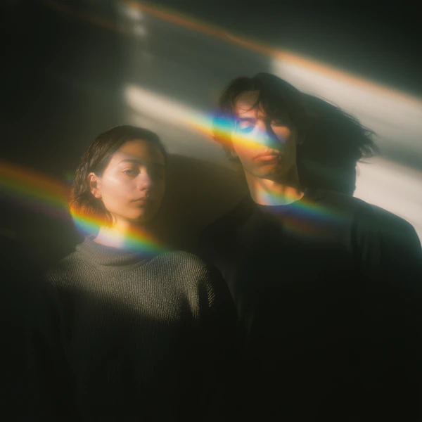 Rainbow Light Portrait