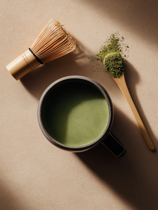 Traditional Matcha Setup