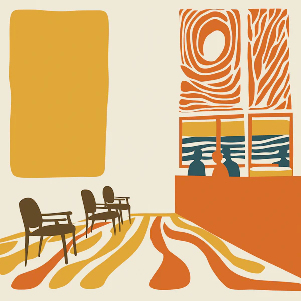 Abstract Lobby Interior