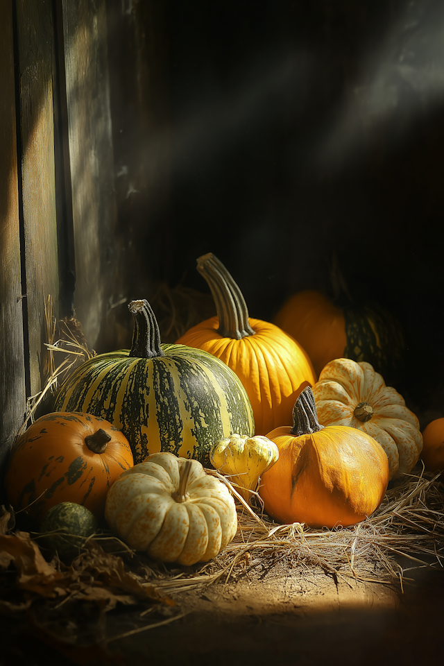 Autumn Harvest Pumpkins