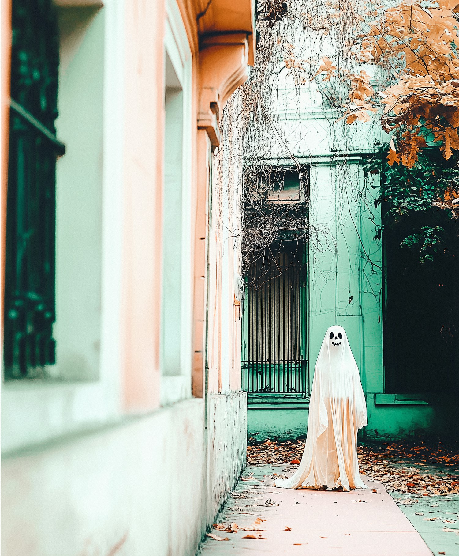 Ghost in Alleyway