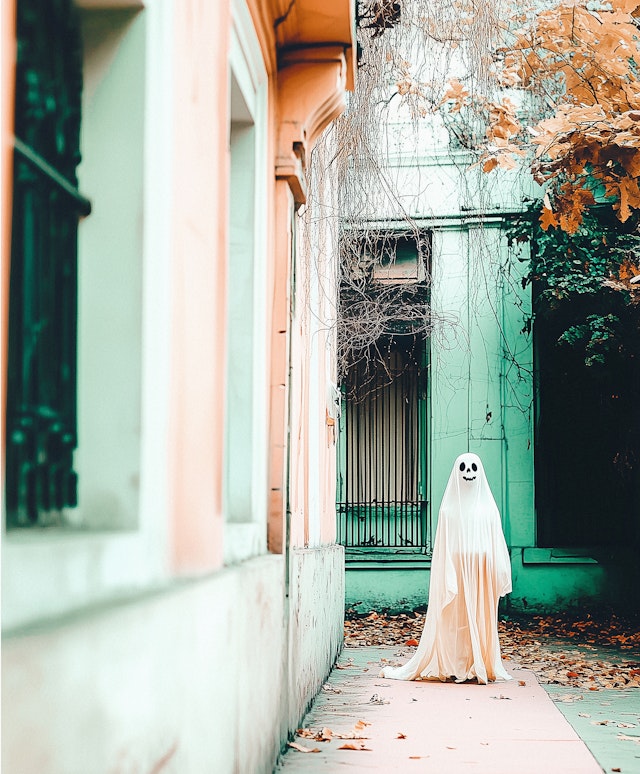 Ghost in Alleyway