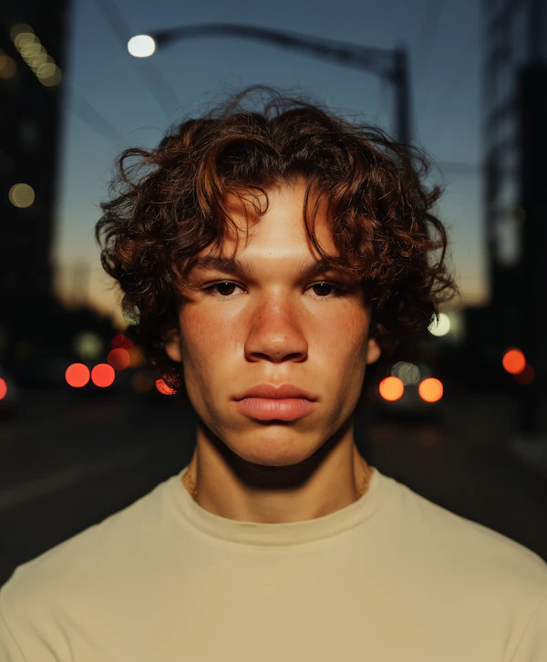 Urban Dusk Portrait