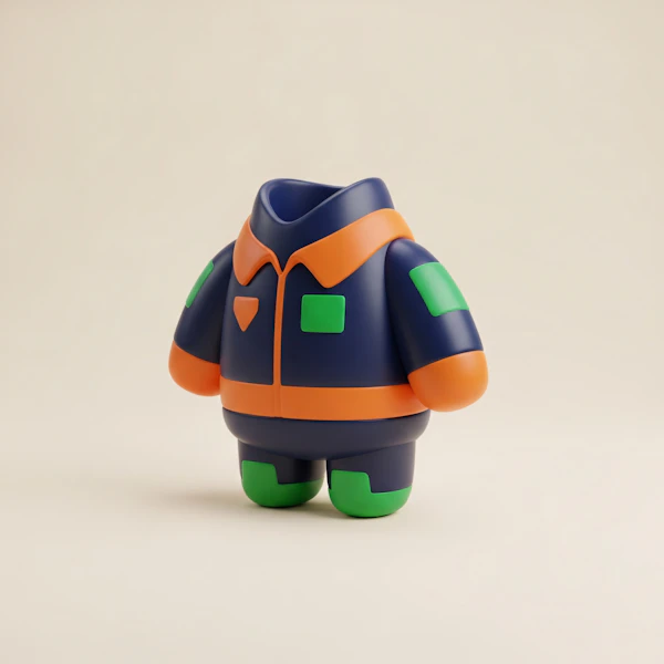 Colorful Figurine Design