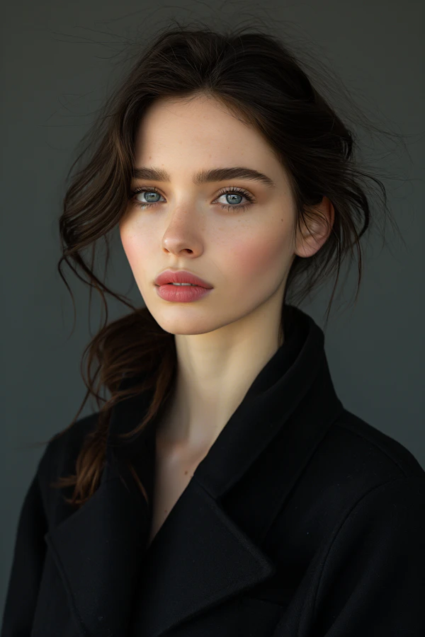 Portrait of a Sophisticated Young Woman