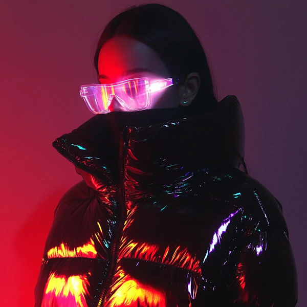 Cyberpunk Neon Portrait