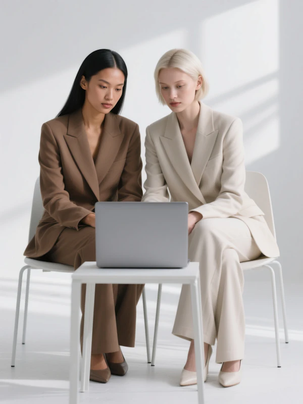 Professional Meeting Scene