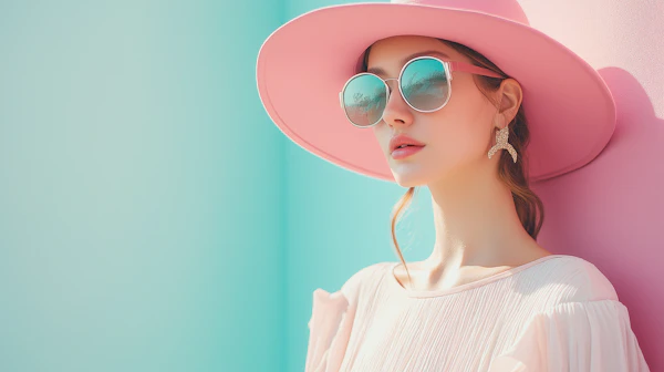 Pastel Chic Portrait