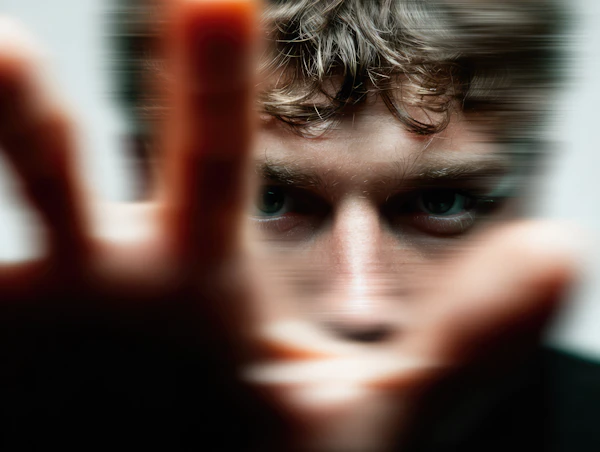 Focused Gaze Portrait