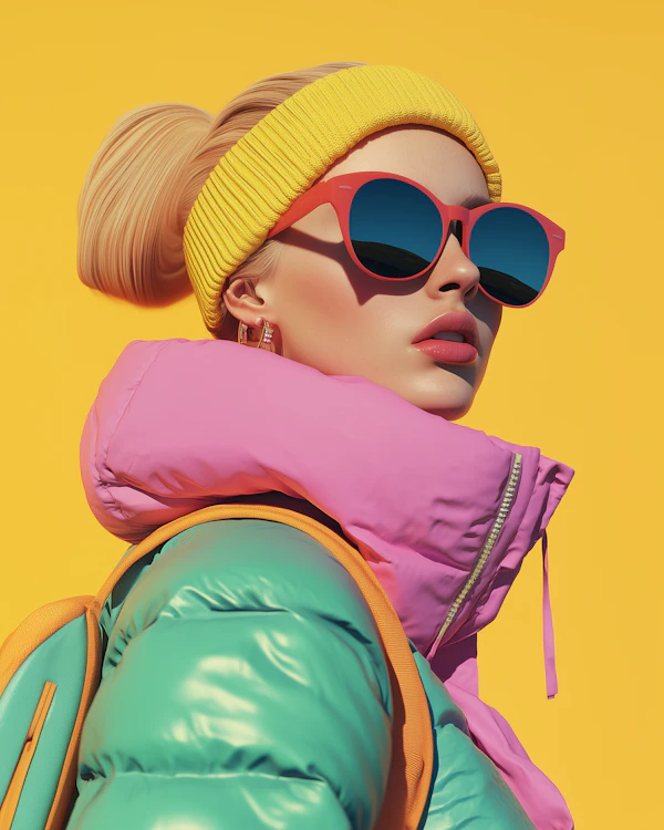 Stylish Woman Portrait