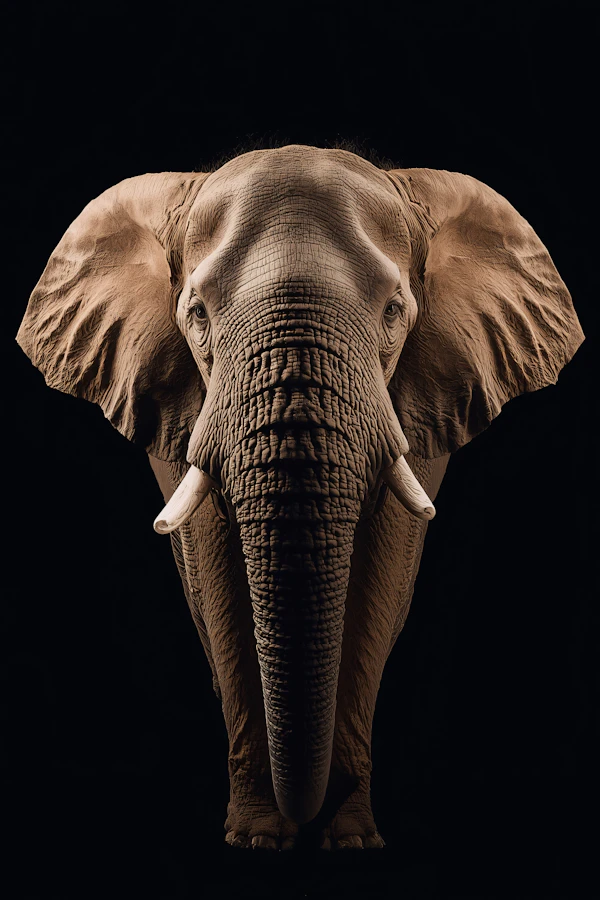 Majestic Elephant Portrait
