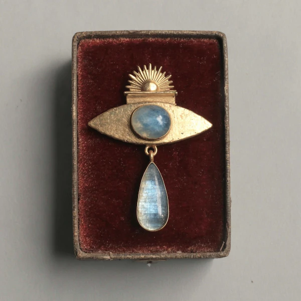 Elegant Eye Brooch