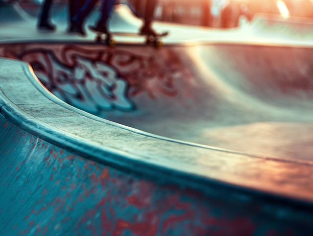 Golden Hour at the Skatepark