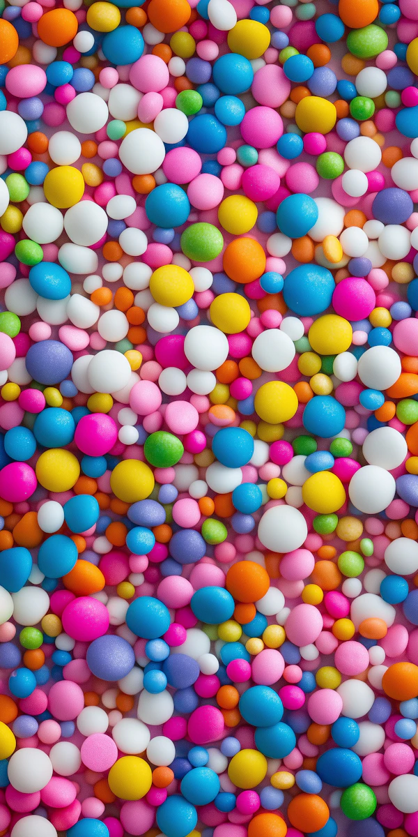 Colorful Spheres Pattern