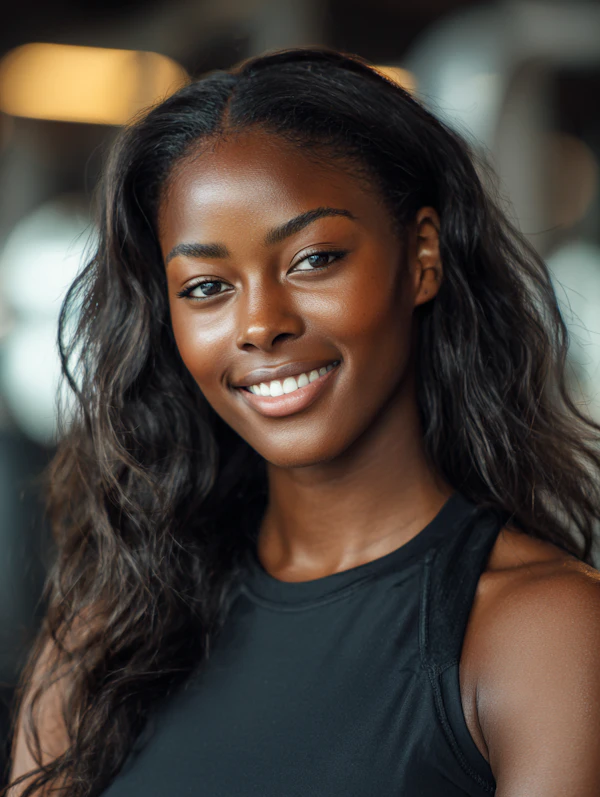 Confident Woman Smiling