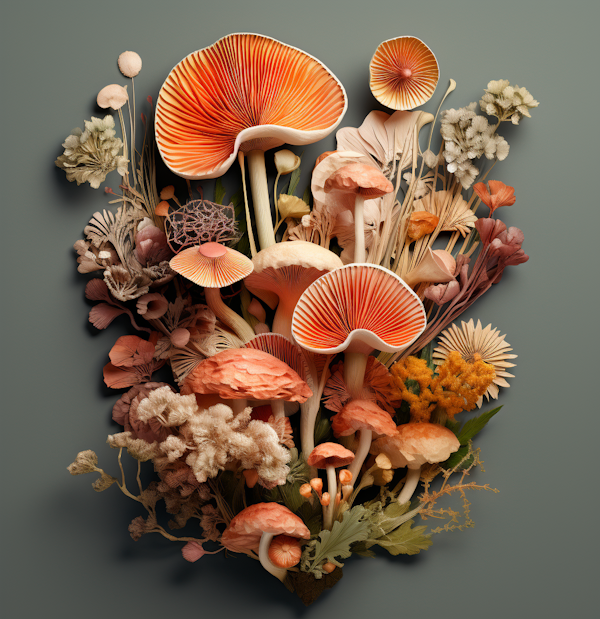 Autumnal Mycological Tapestry