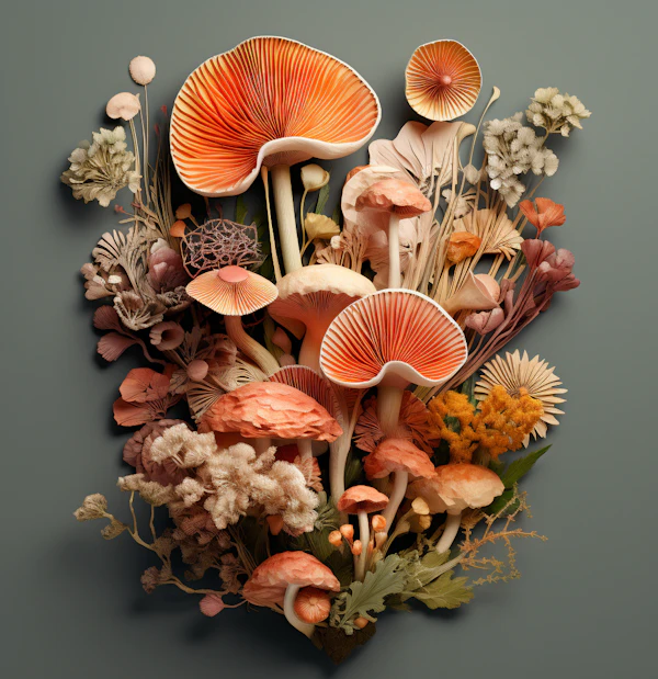 Autumnal Mycological Tapestry