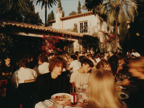 Mediterranean Villa Gathering