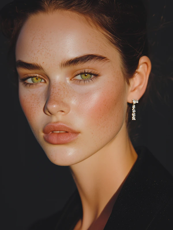 Freckled Portrait