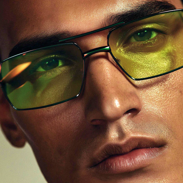 Stylish Sunglasses Portrait