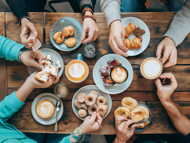 Rustic Coffee Gathering