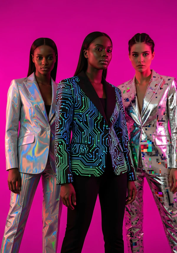 Futuristic Fashion Trio