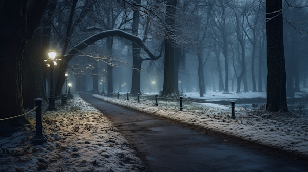 Mystic Winter's Eve in Serenity Park