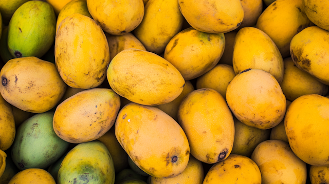 Pile of Ripe Mangoes