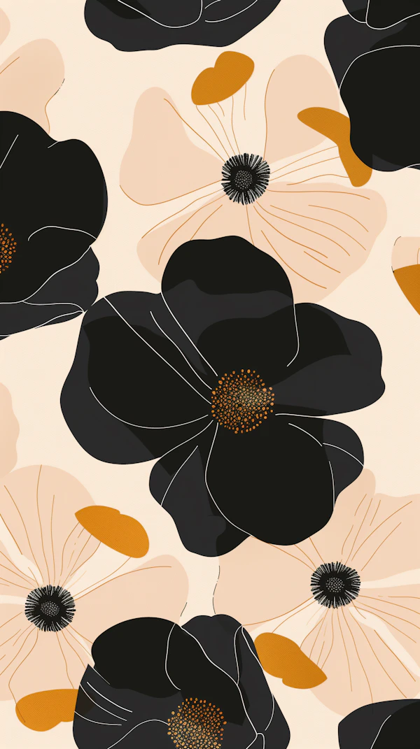 Modern Floral Pattern
