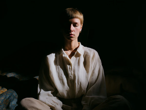 Meditative Pose Portrait
