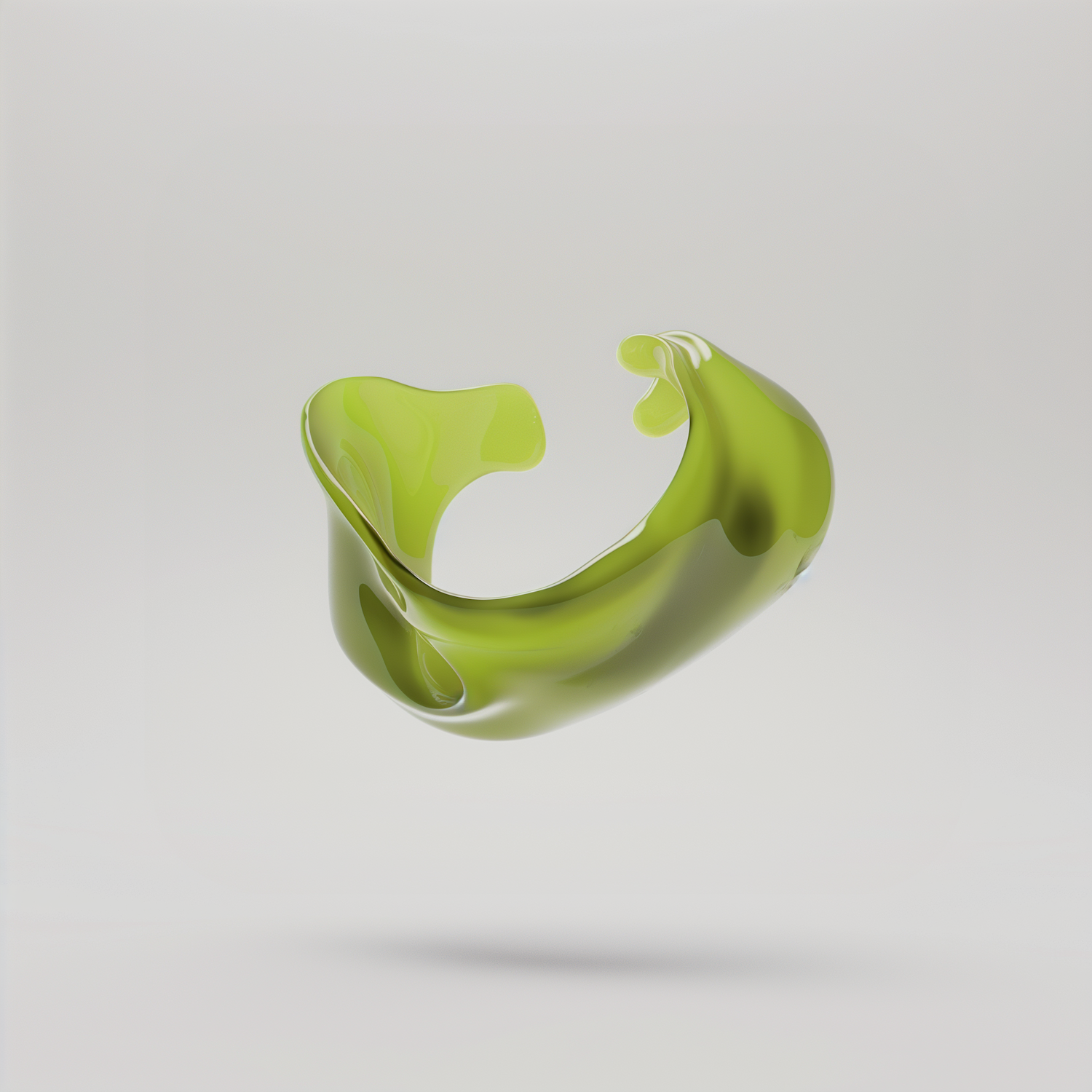 Abstract Green Form