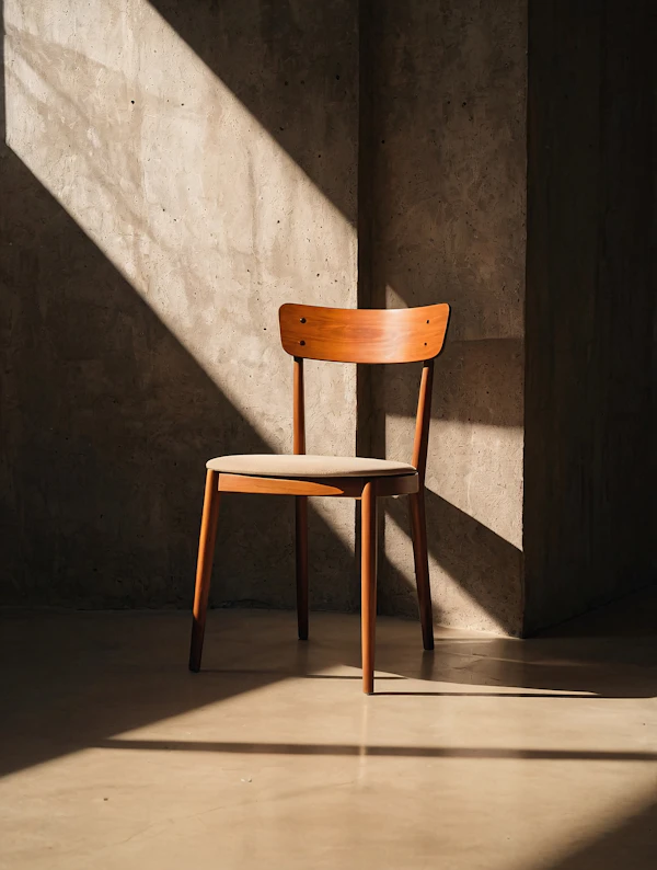 Minimalist Wooden Chair