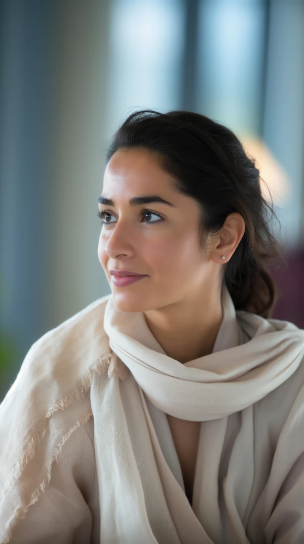 Serene Woman Portrait