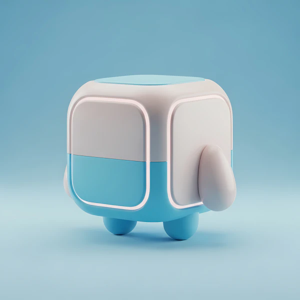 Futuristic Cube Design