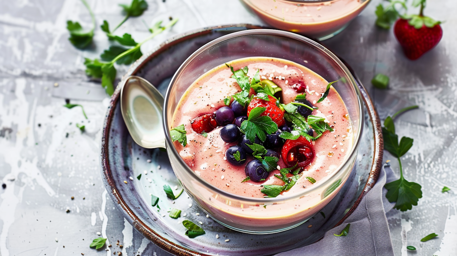 Fresh Berry Smoothie Bowl