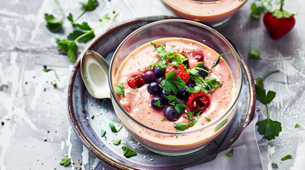 Fresh Berry Smoothie Bowl