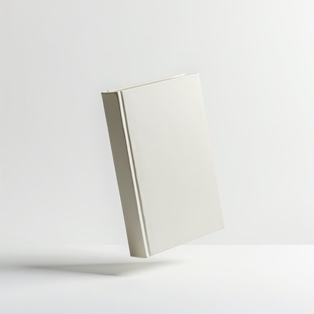 Floating White Book