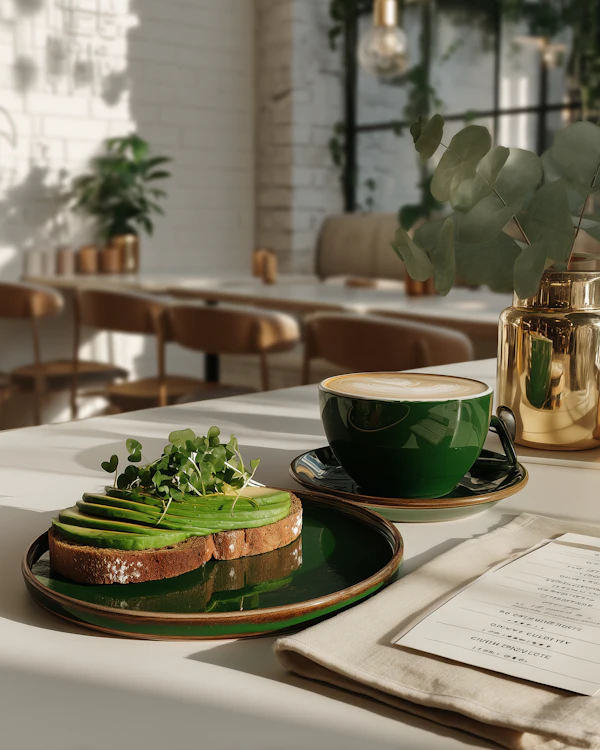 Avocado Toast & Latte