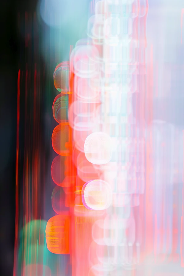 Abstract Light Streaks