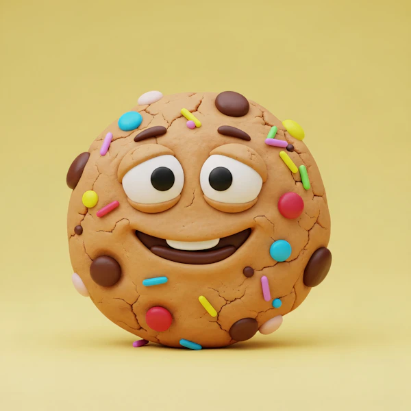 Cheerful Cookie Art