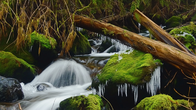 Serene Forest Stream