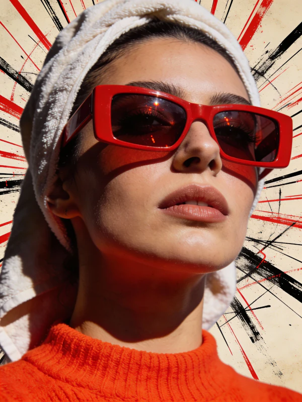 Bold Sunglasses Portrait