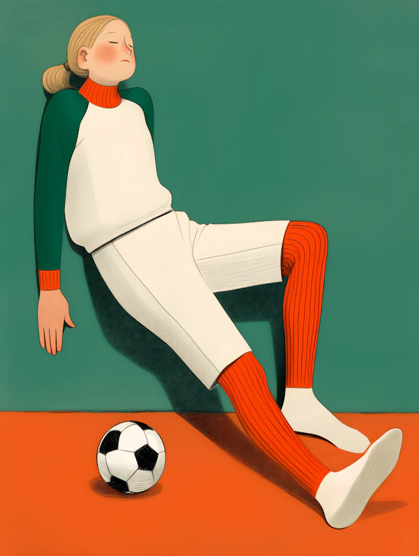 Stylized Soccer Portrait