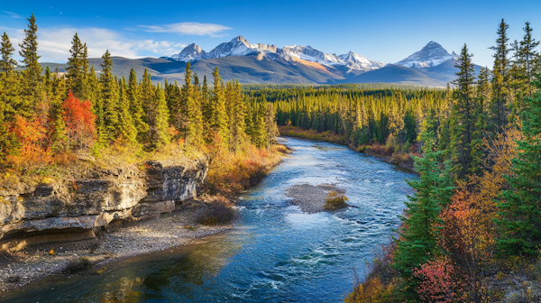 Pristine Wilderness Landscape