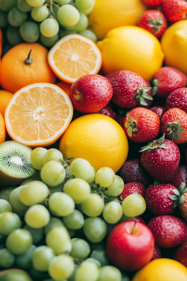 Vibrant Fruit Display