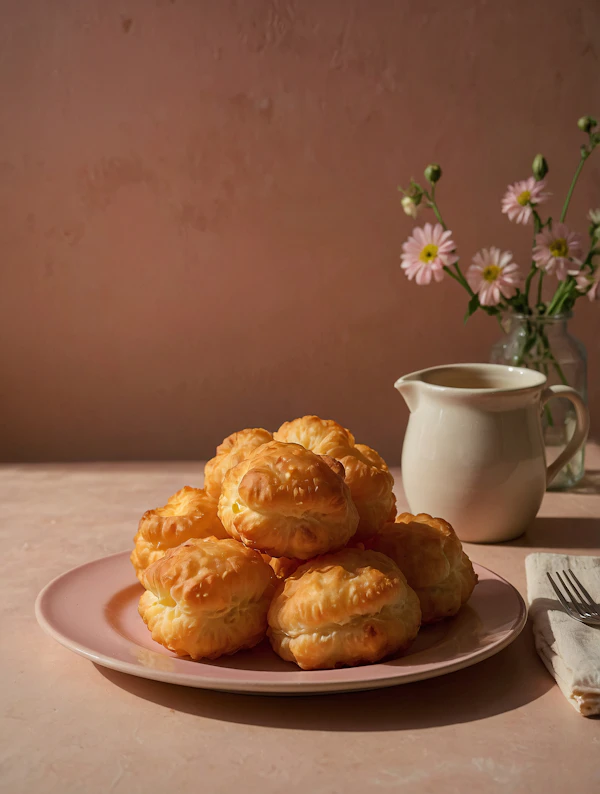 Golden Cream Puffs
