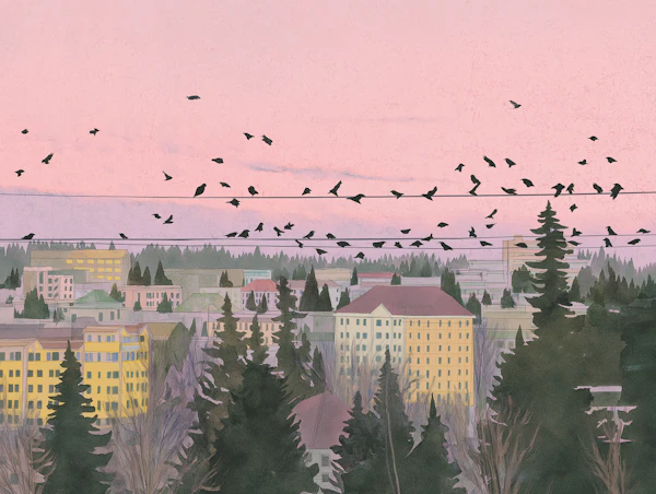 Cityscape at Dusk