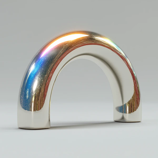Futuristic Metallic Arch